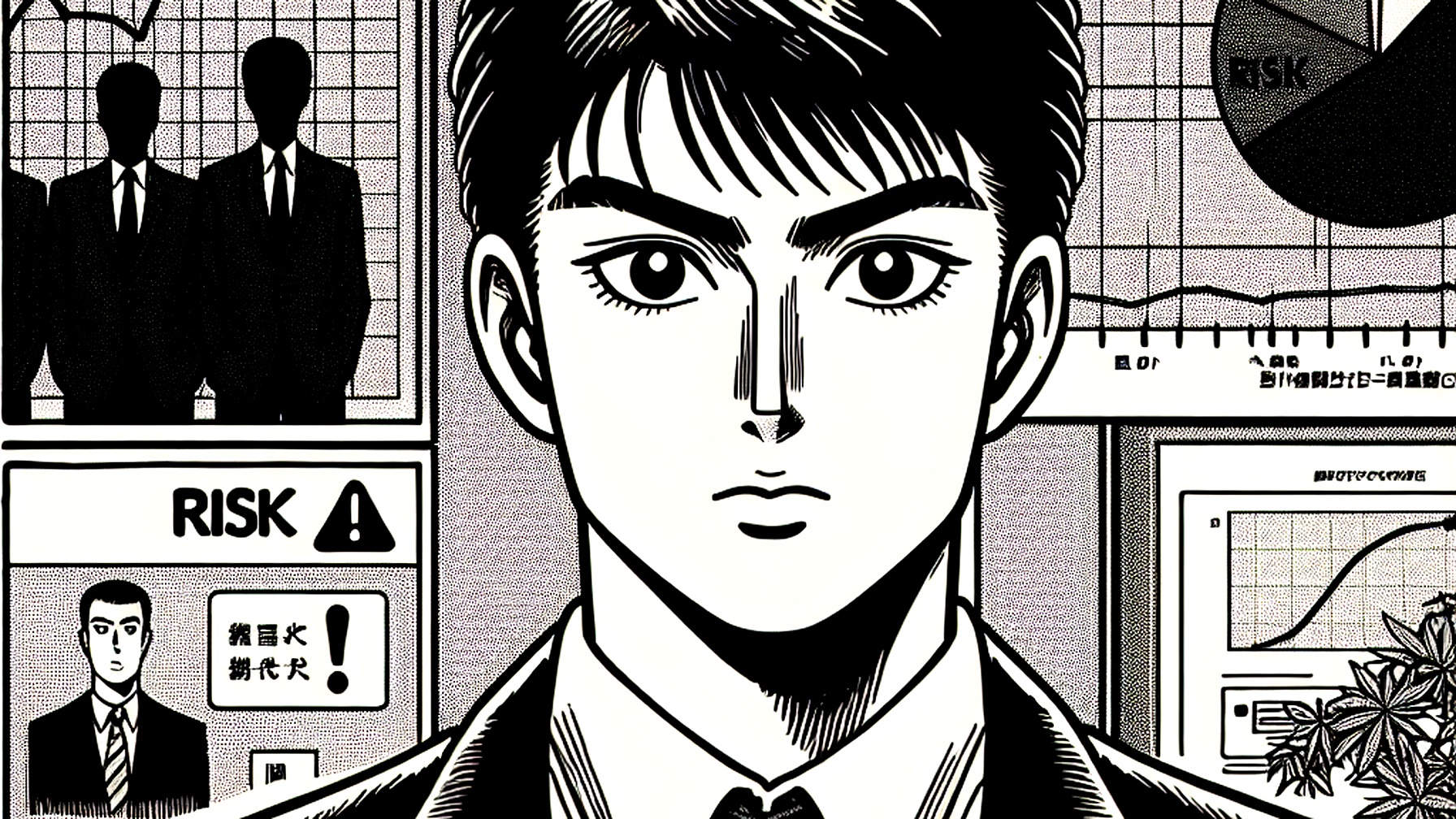初心者が見落としやすいリスクと対策のイメージ