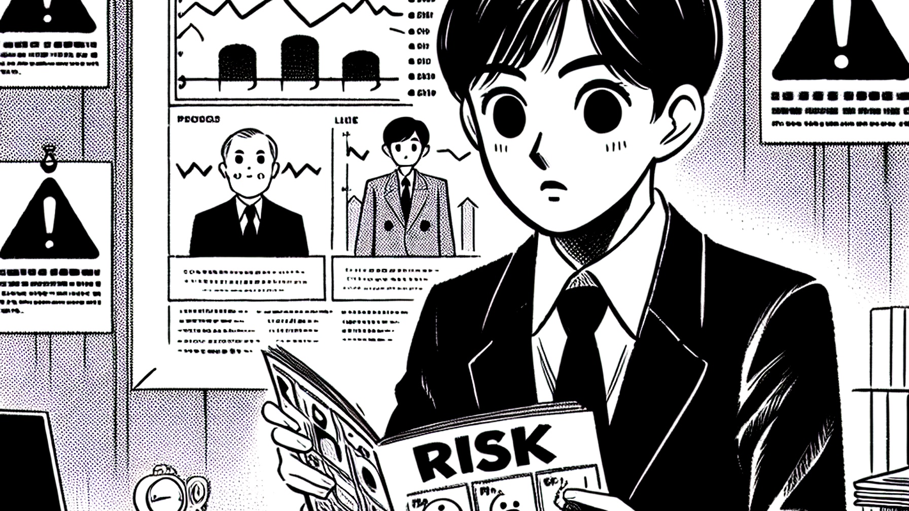 見逃せない三つのリスクとその対策のイメージ