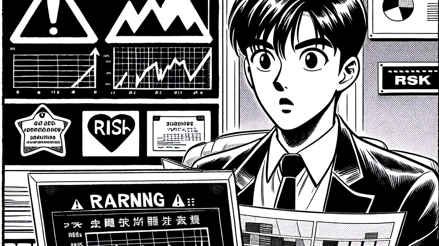 リスク管理で押さえる三つの視点のイメージ
