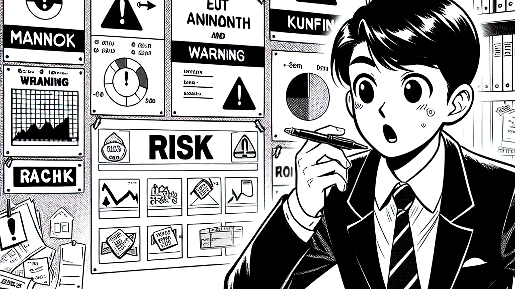 知っておくべき代表的なリスクのイメージ