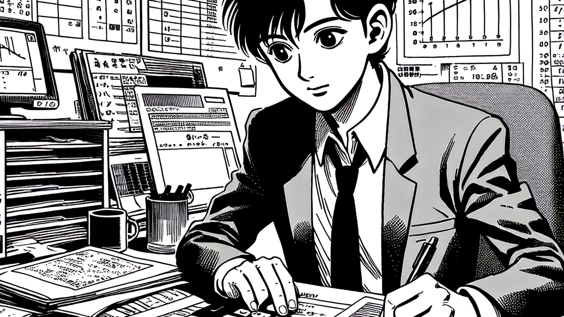 キャッシュフローを構成する四つの要素のイメージ