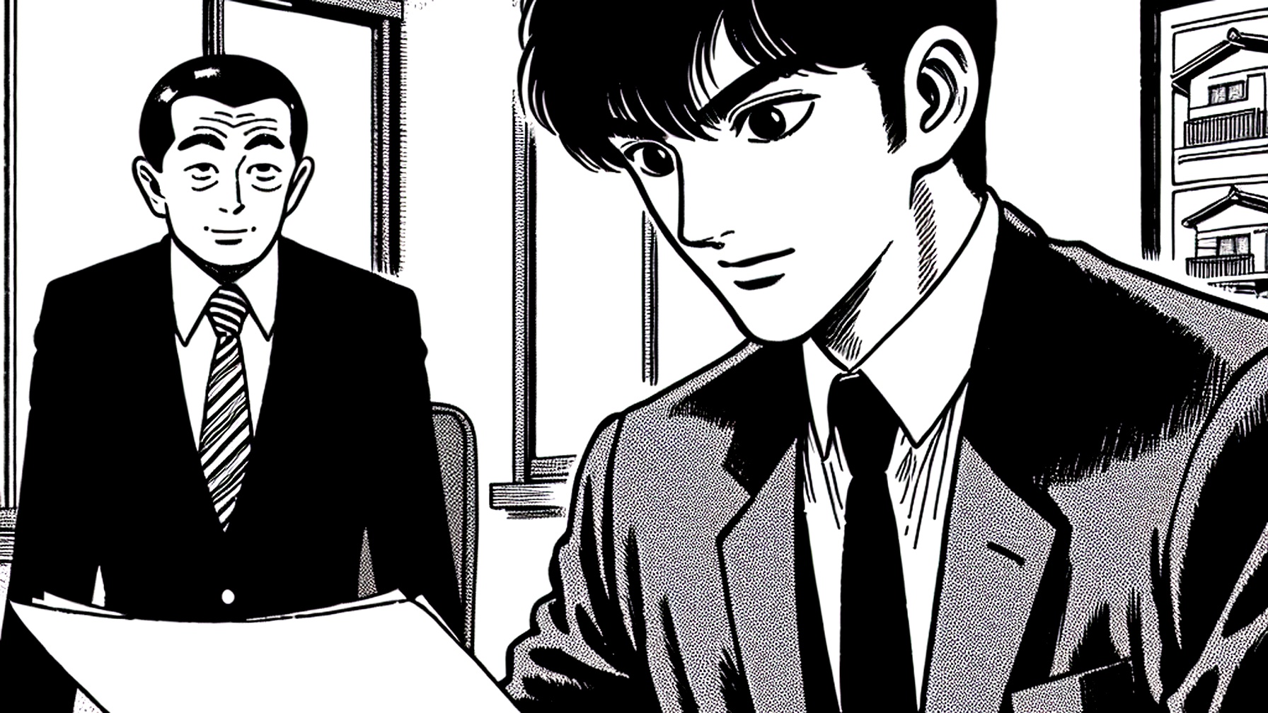 相続税評価と築年数の関係のイメージ