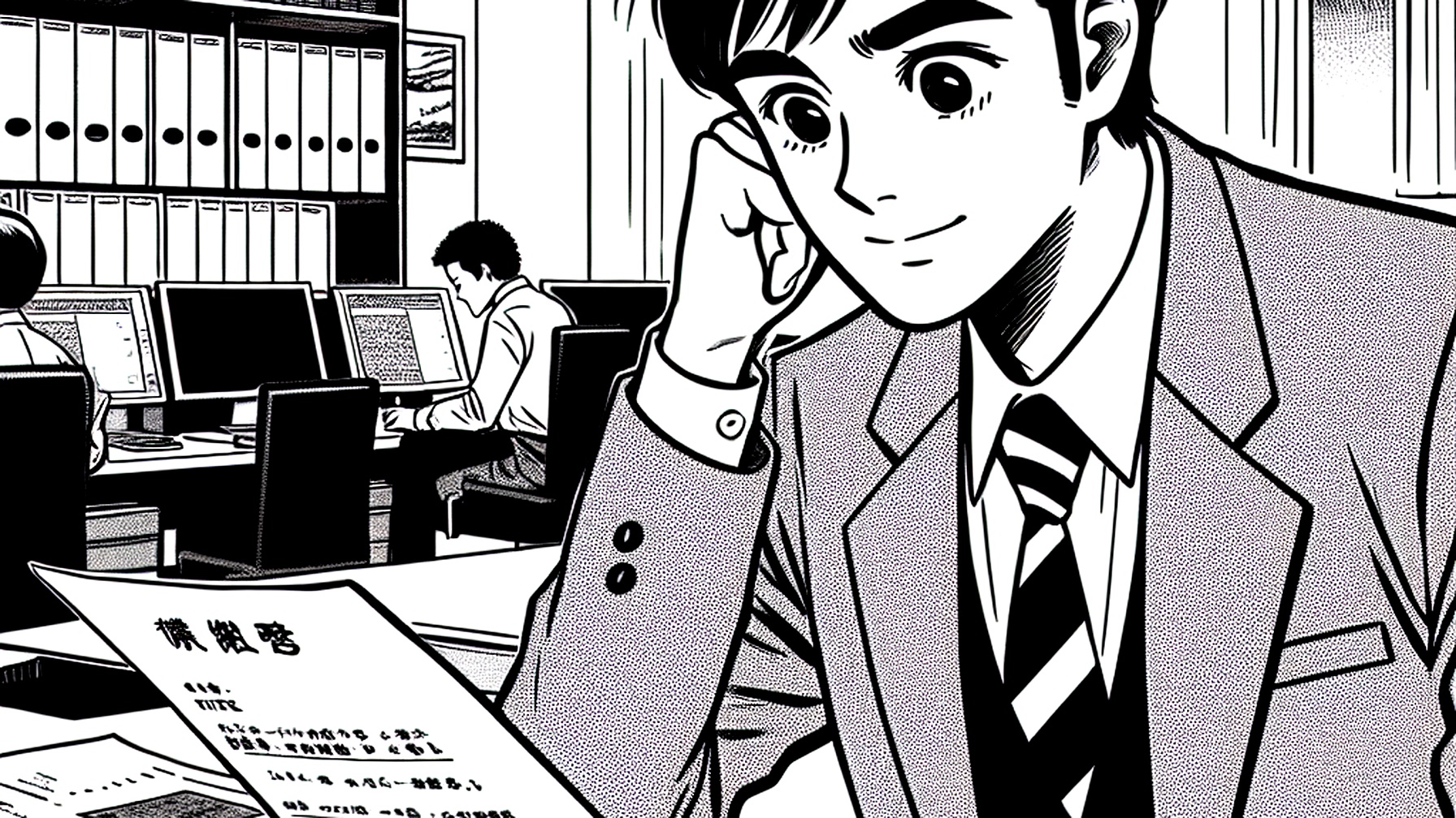 ターゲット分析と内装戦略のイメージ