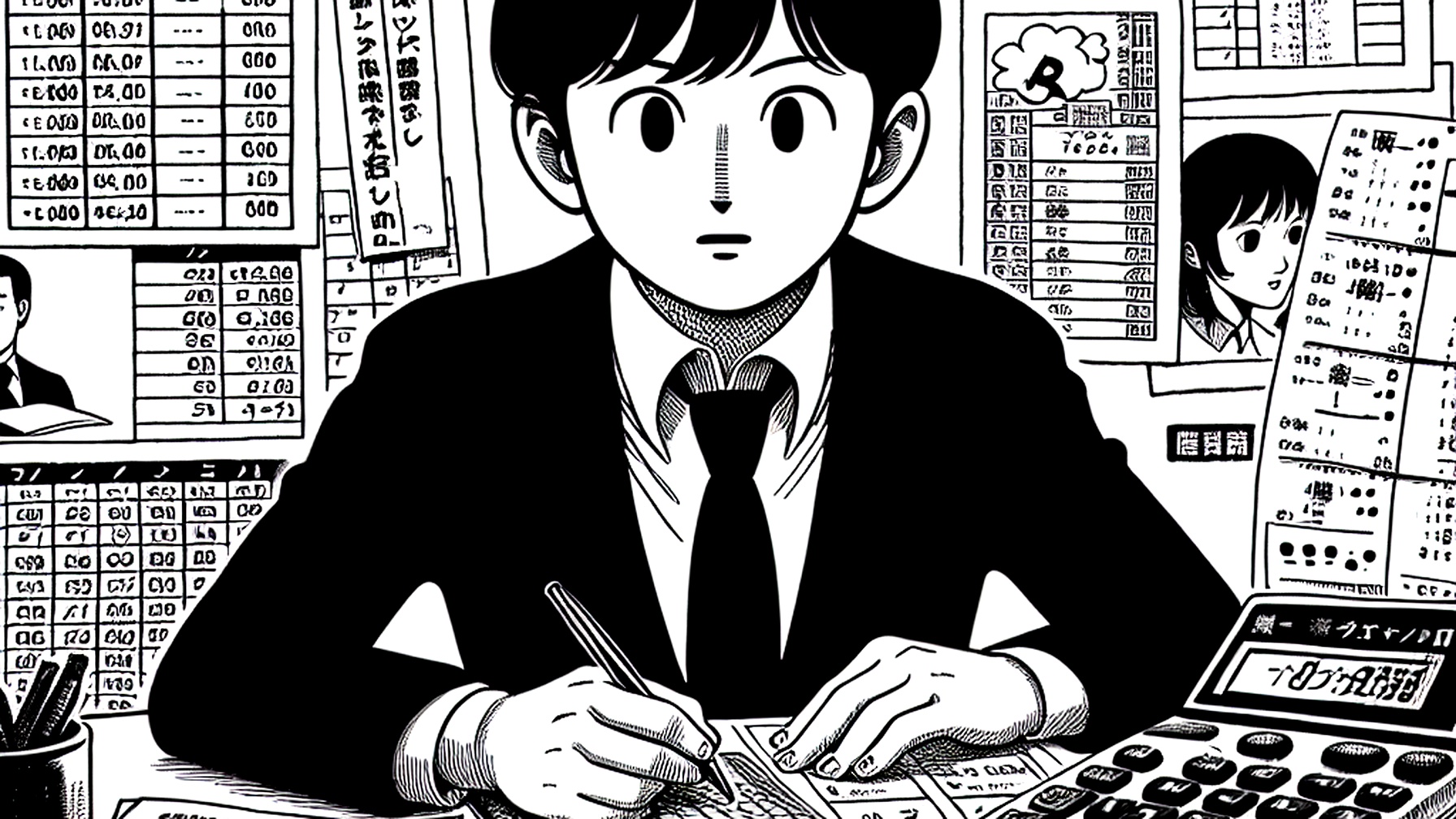 収益シミュレーションの組み立て方のイメージ