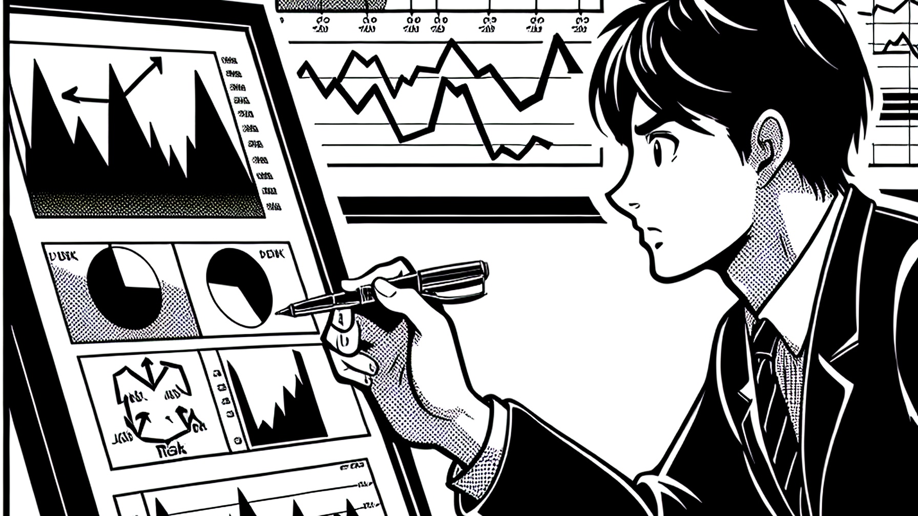 情報収集を怠る人が抱えるリスクのイメージ