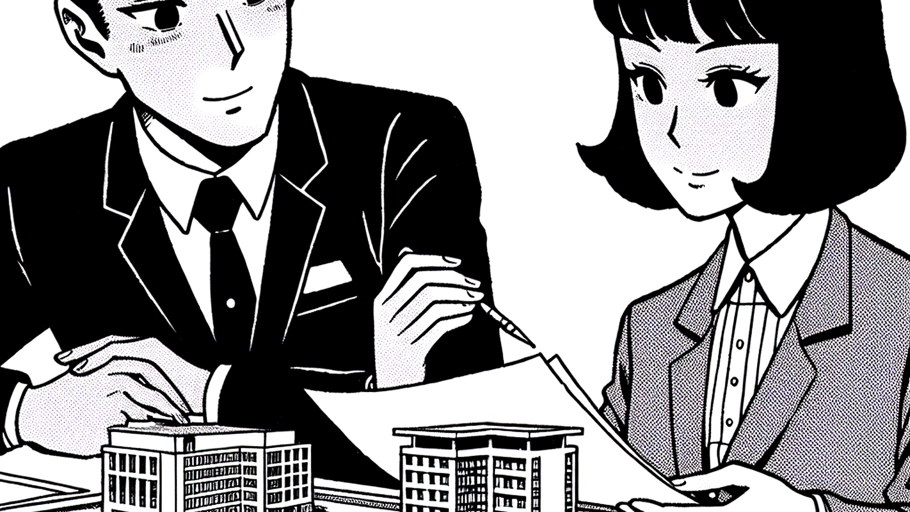 成功につながる立地と物件選びのイメージ