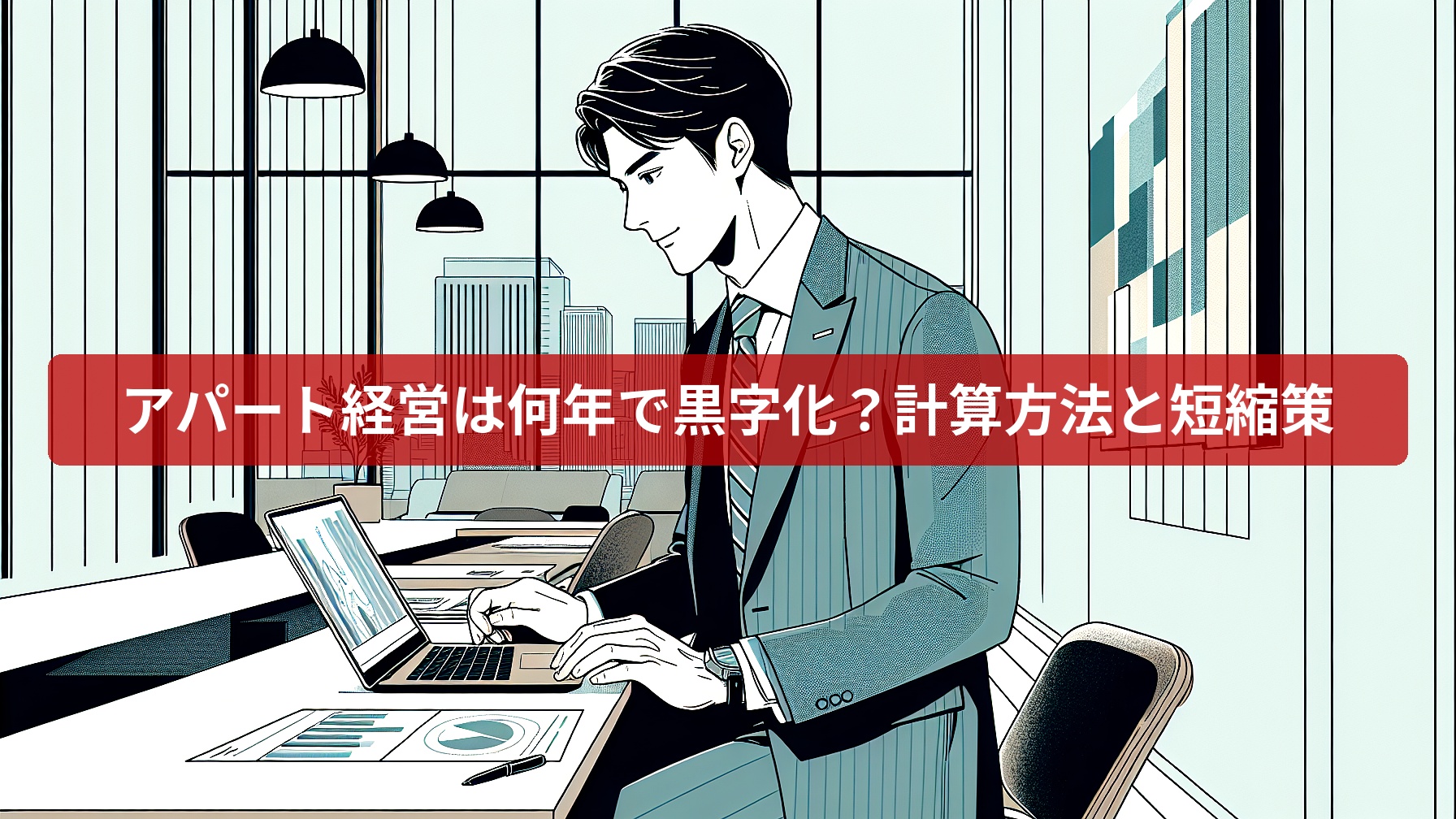 アパート経営の黒字化は何年?計算式と短縮戦略 - 株式会社青山地所