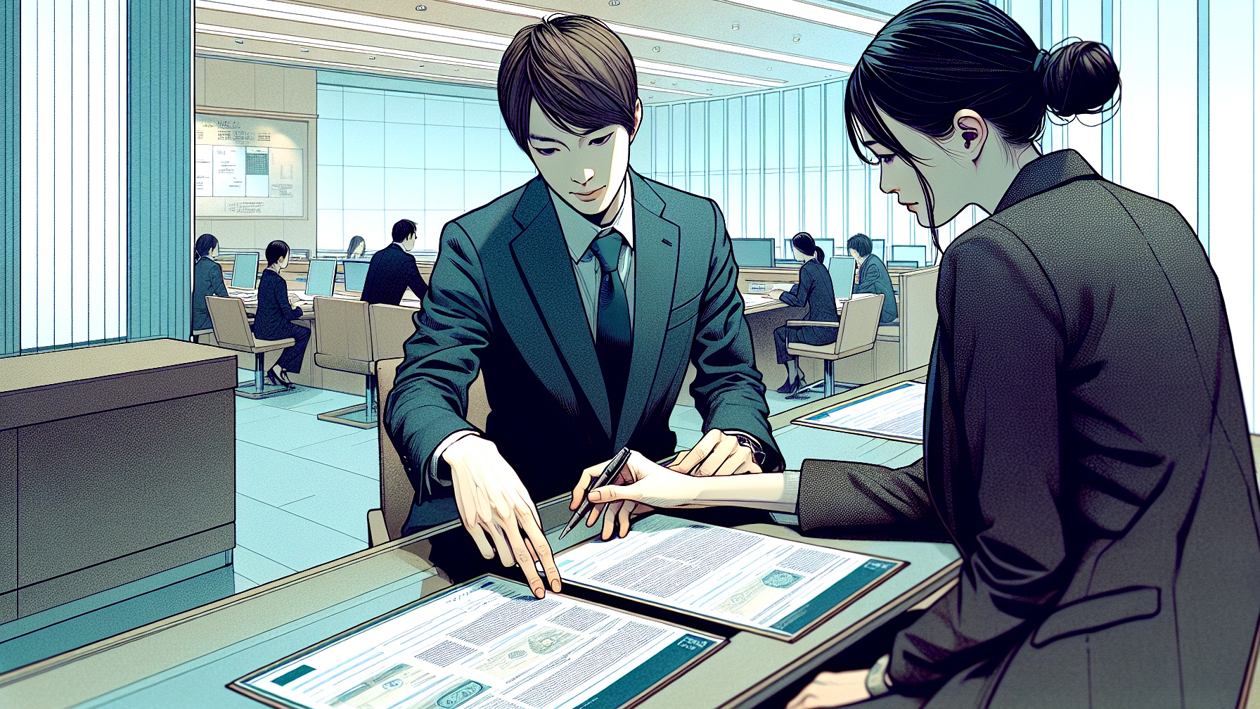 融資面談の目的と金融機関が見ているポイントのイメージ