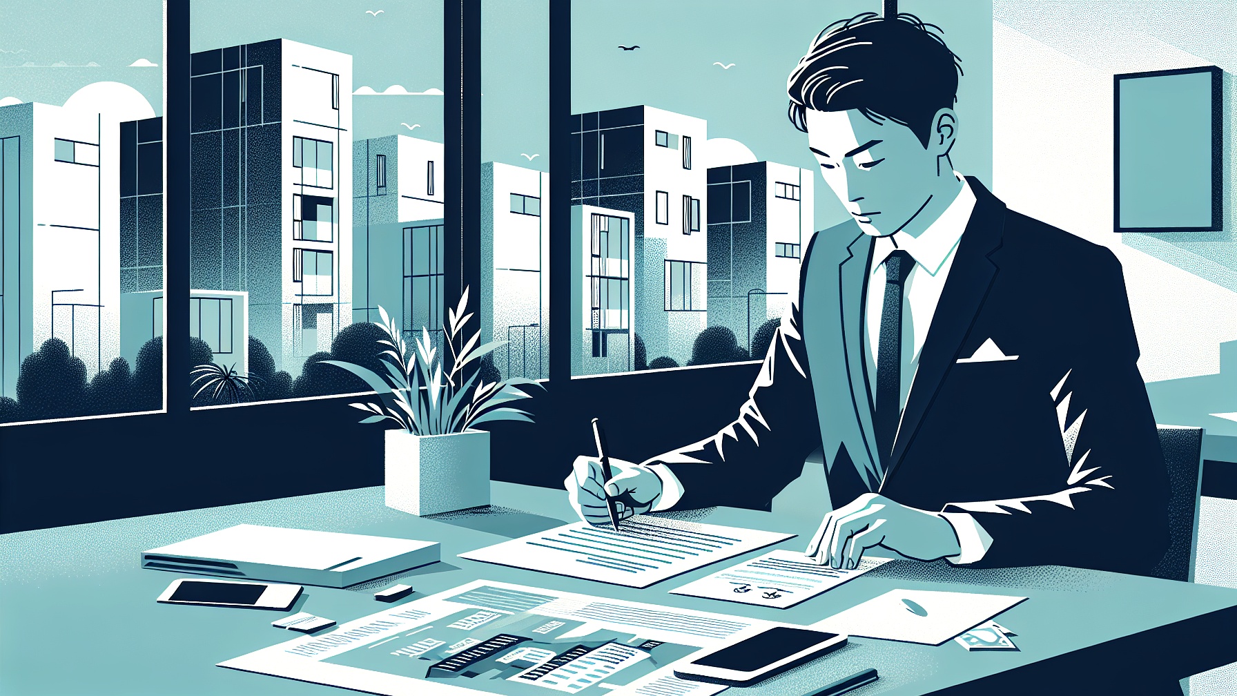 初期投資額と資金計画の違いのイメージ