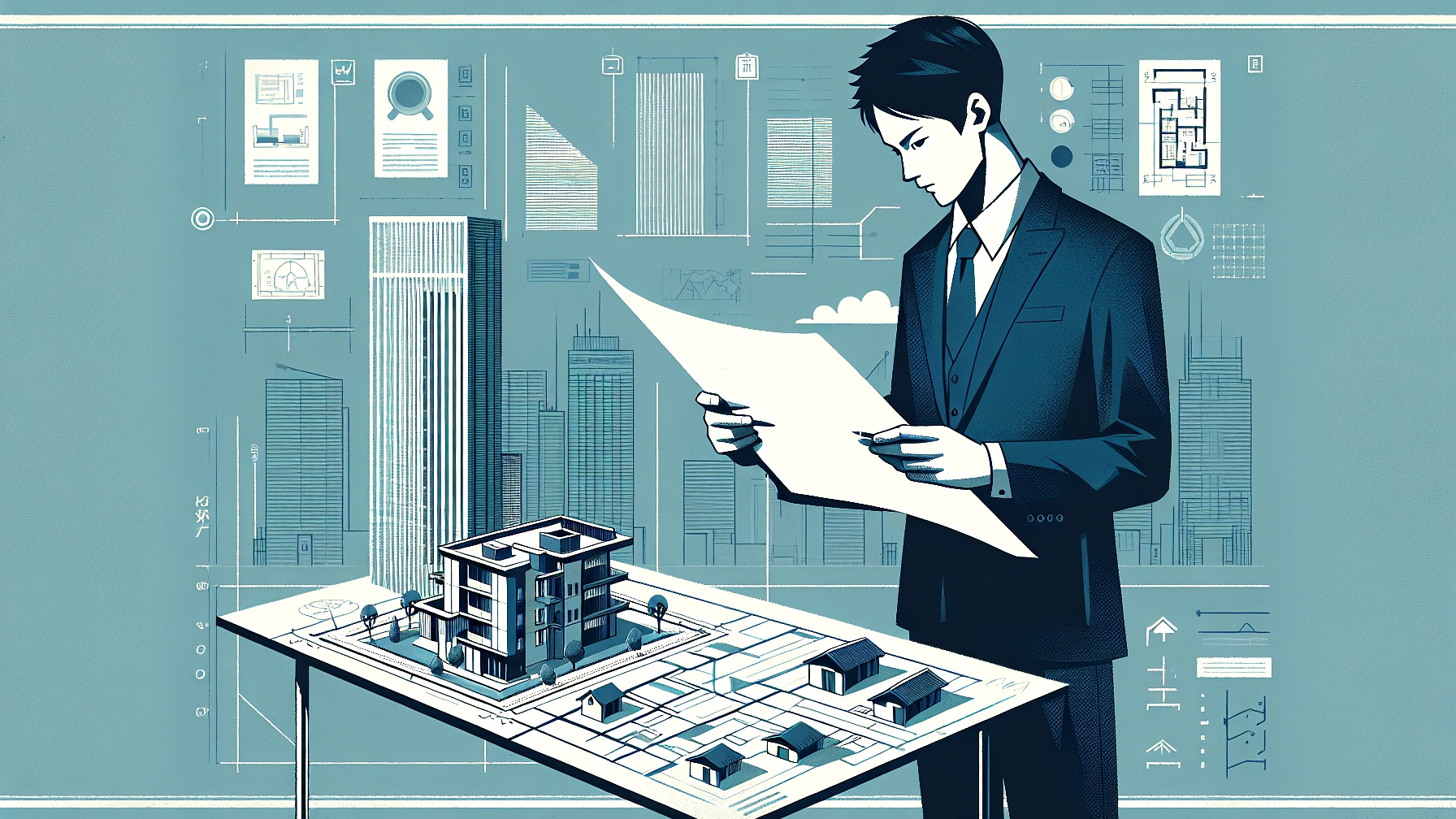 新築物件投資のメリットとデメリットのイメージ