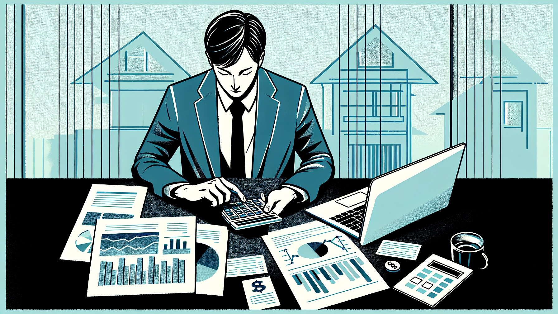 個人側にかかる譲渡所得税の仕組みと計算方法のイメージ