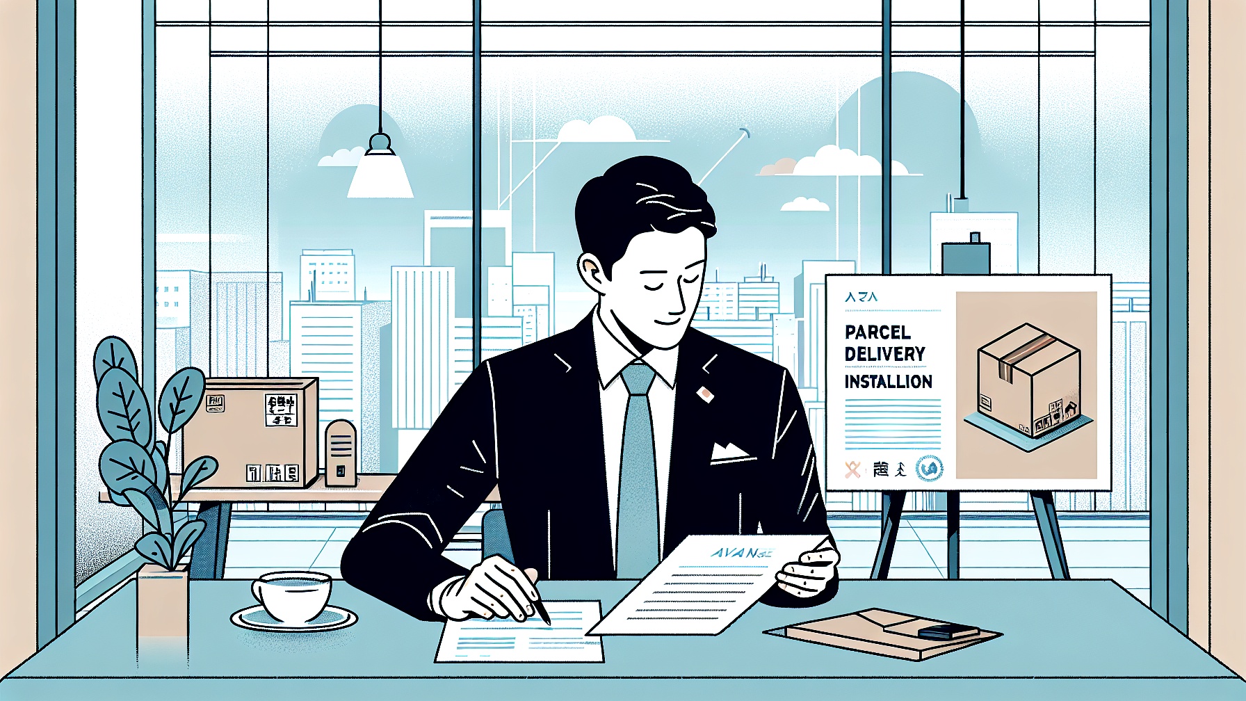 宅配ボックス設置による具体的なメリットのイメージ