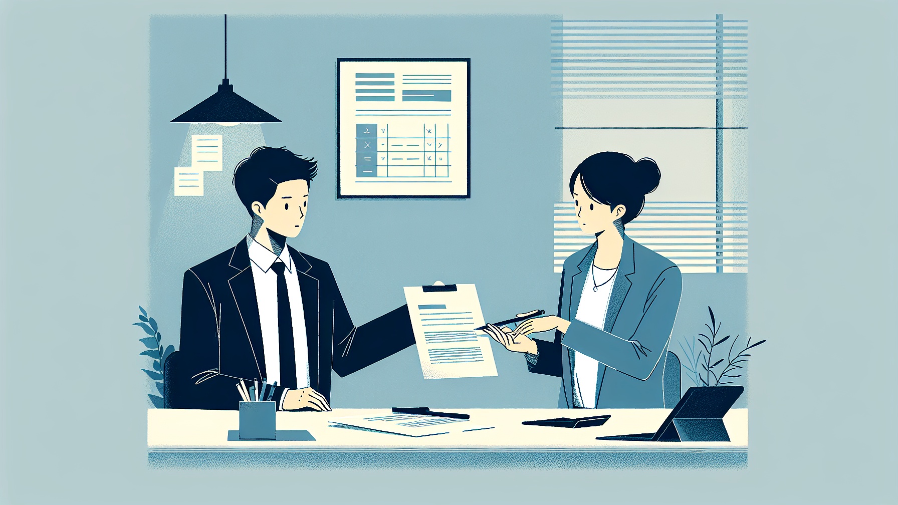 自分で確定申告できるケースと税理士が必要なケースのイメージ