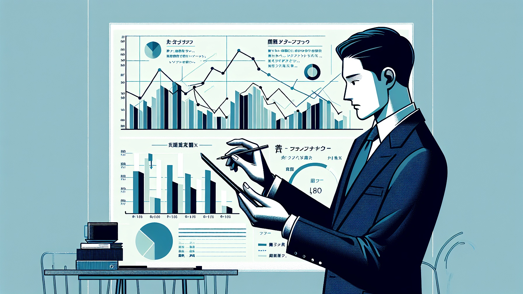 変動金利のメリットとリスク管理のイメージ