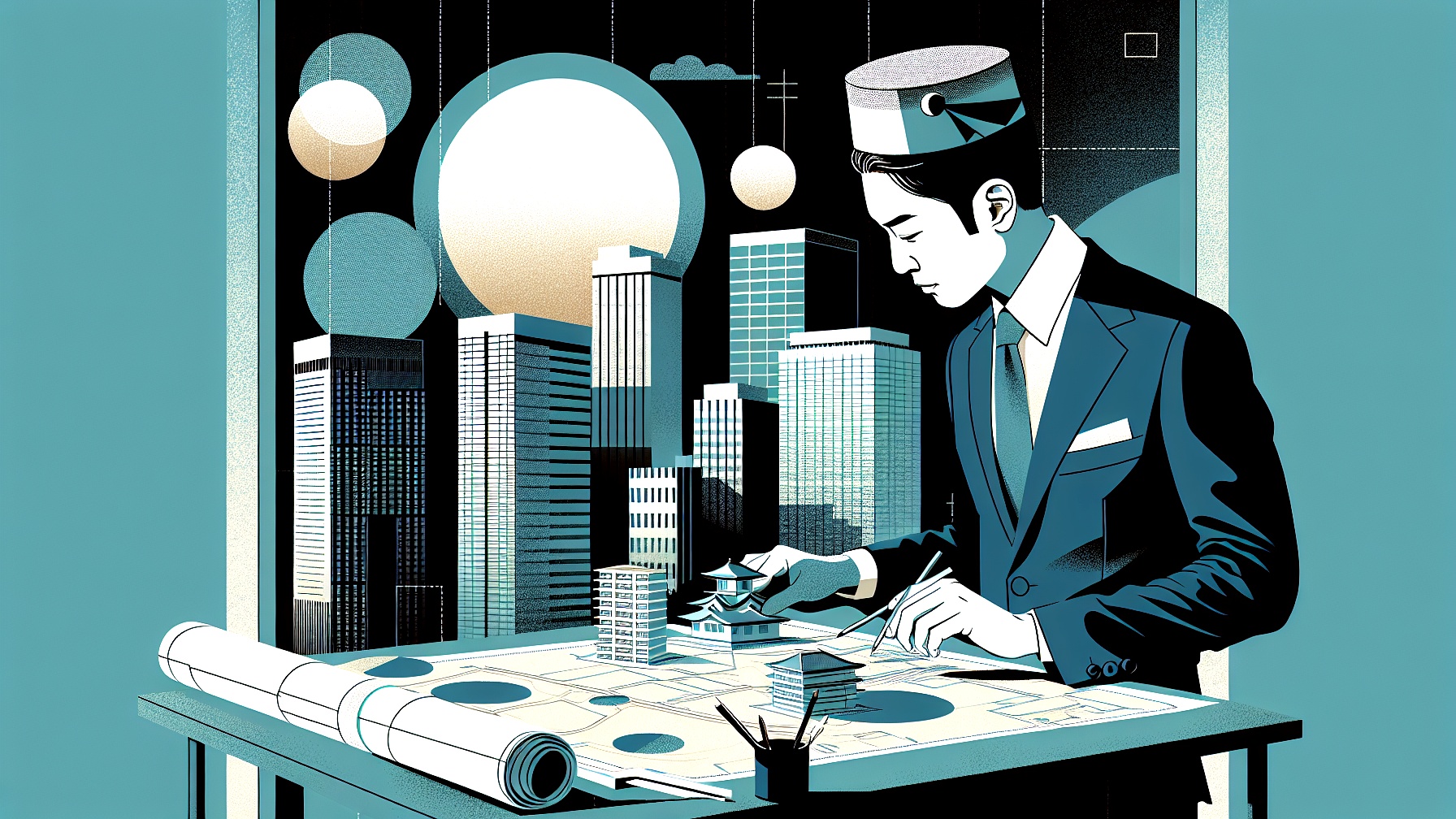 一棟マンションの表面利回り相場と地域差のイメージ