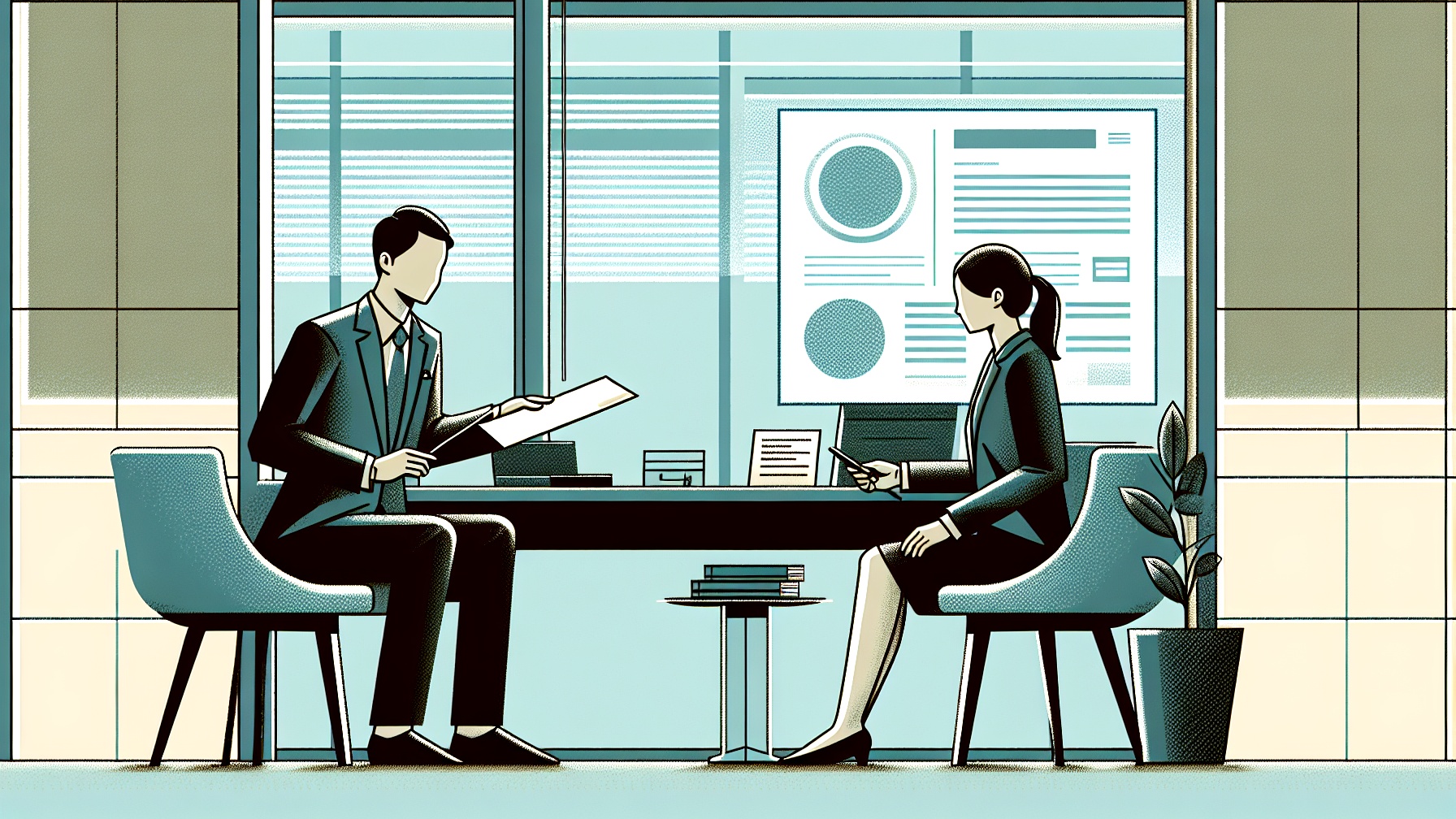 銀行が重視する5つの審査基準のイメージ