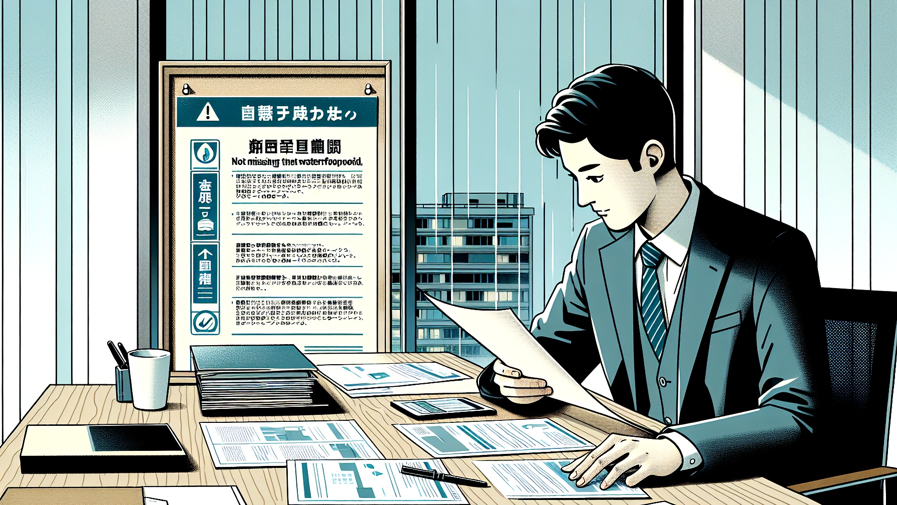 防水工事が必要なサインを見逃さないのイメージ