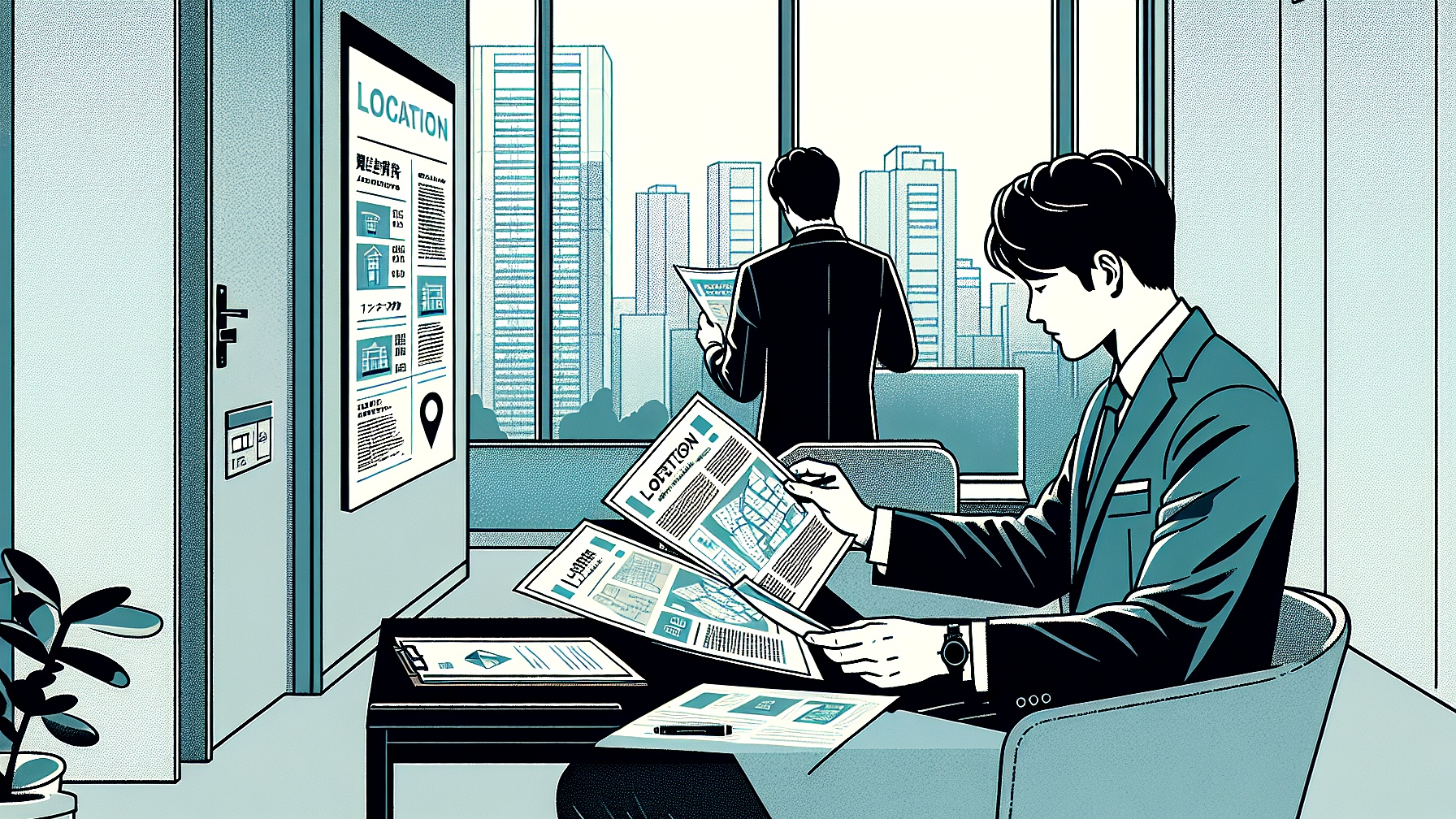 資産価値が落ちにくい立地の見極め方のイメージ