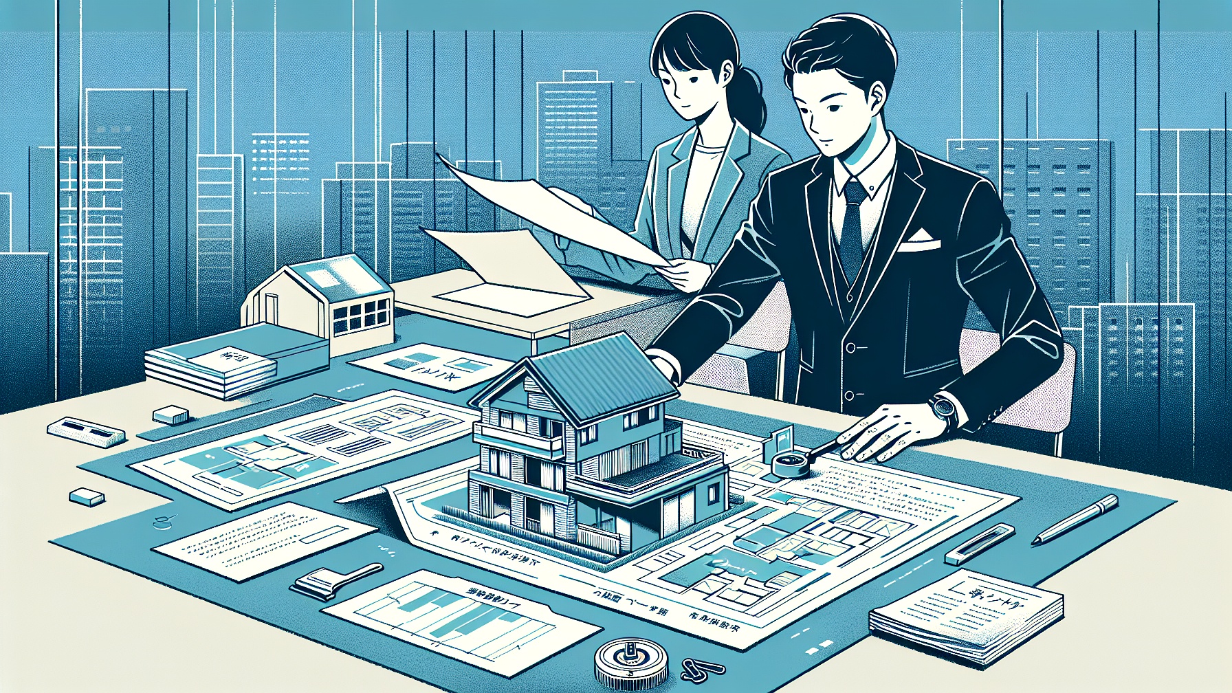 築浅物件の資産価値が下落する仕組みのイメージ