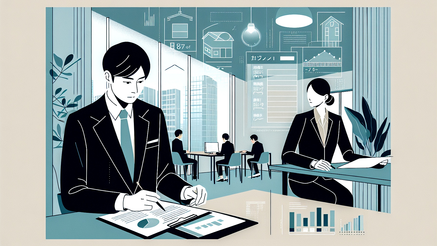 駅別・エリア別の賃料相場と空室率を把握する